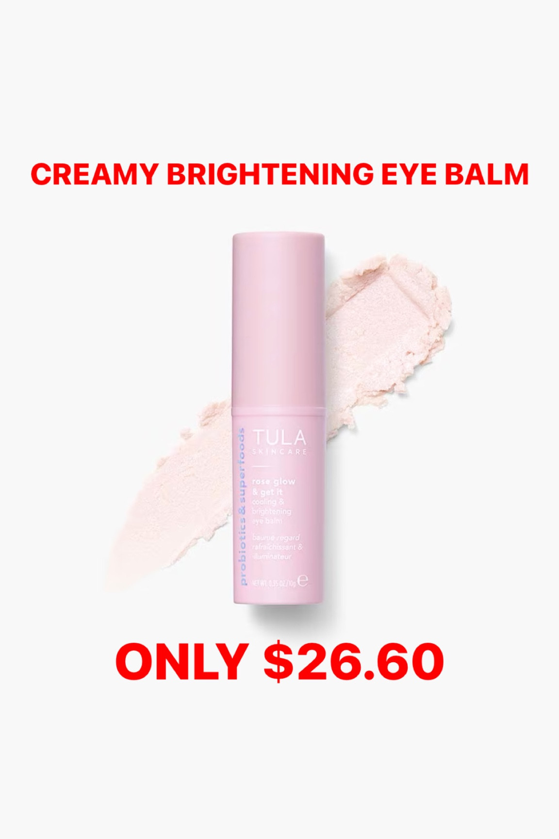 30% off + FREE shipping at Tula for Black Friday! I highly recommend the Rose Glow & Get It eye balm, it would make the perfect gift. 

#LTKCyberWeek #LTKGiftGuide #LTKHoliday