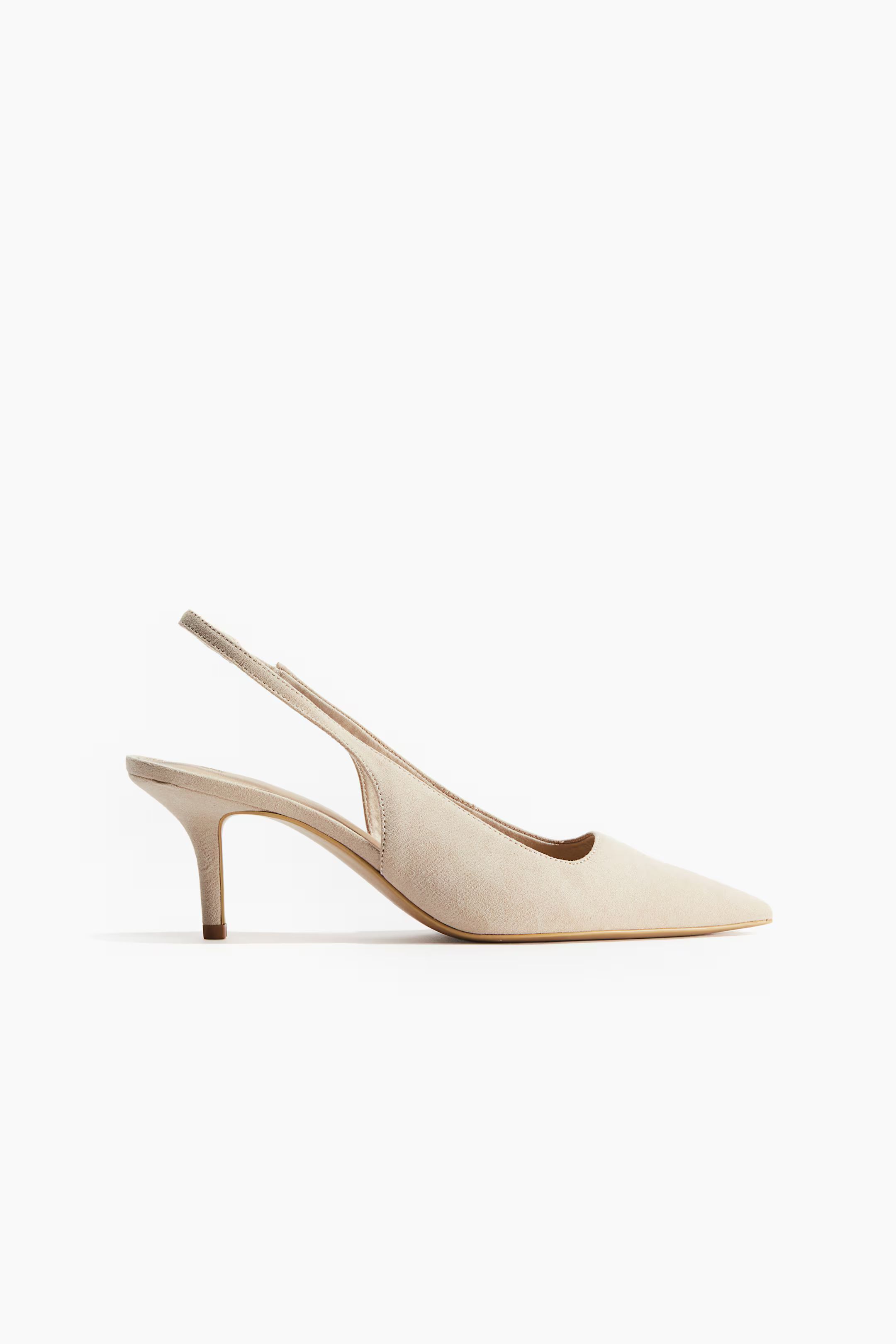 Pointed slingback court shoes | H&M (UK, MY, IN, SG, PH, TW, HK)