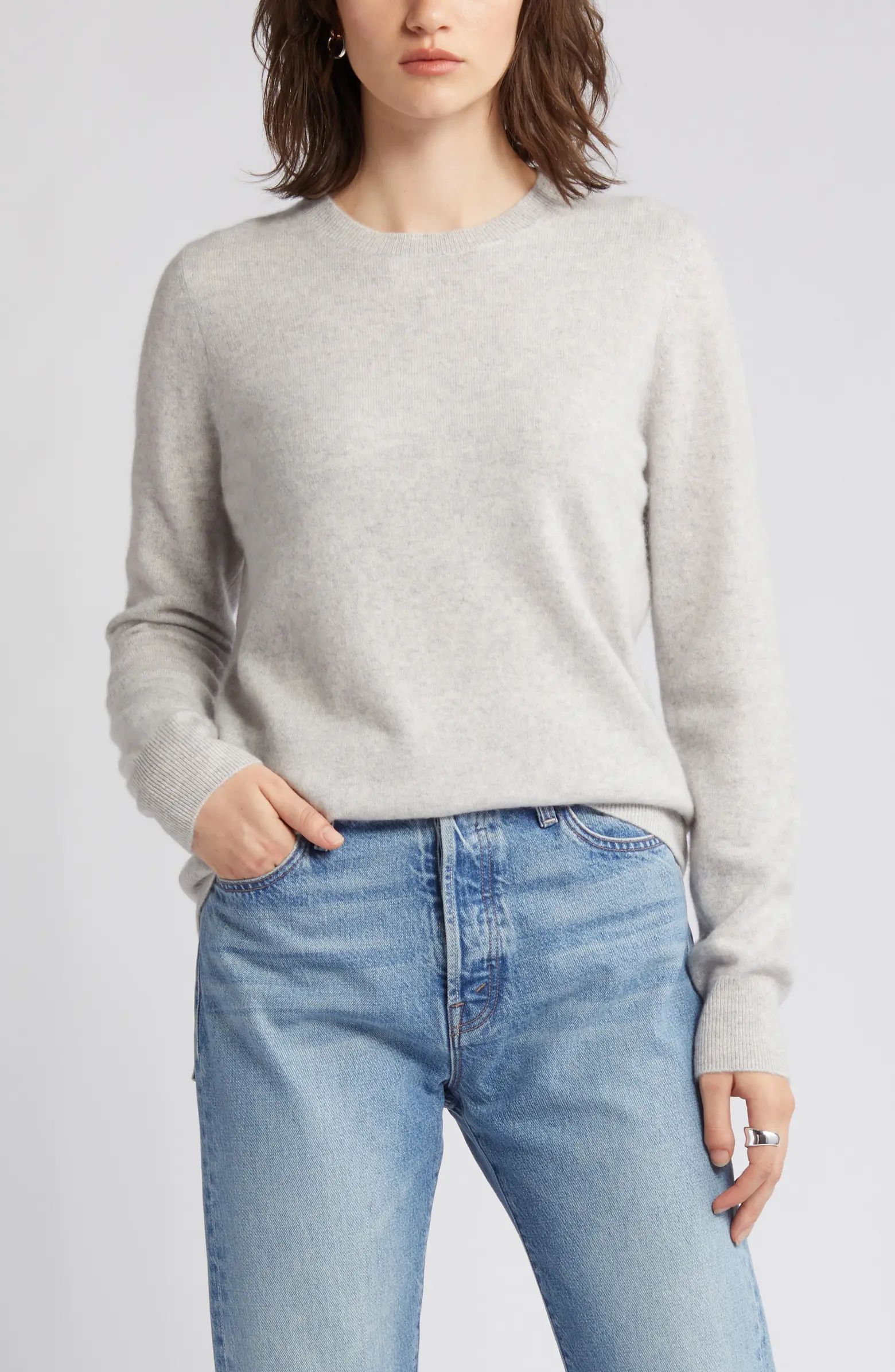 Nordstrom Crewneck Cashmere Sweater | Nordstrom | Nordstrom