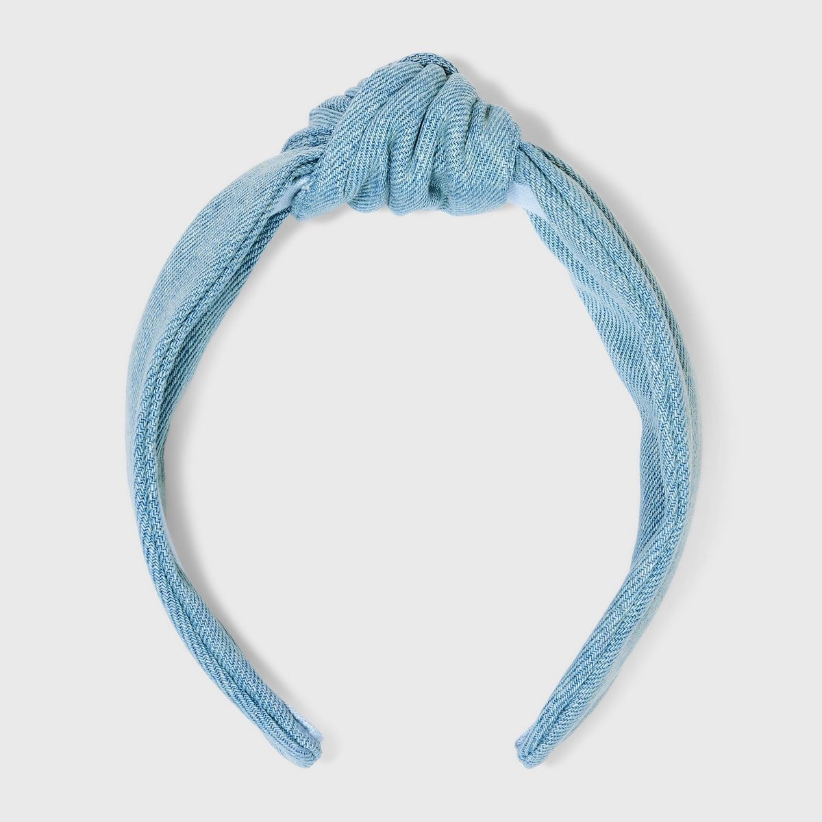 Denim Top Knot Headband - Universal Thread™ Blue Denim | Target