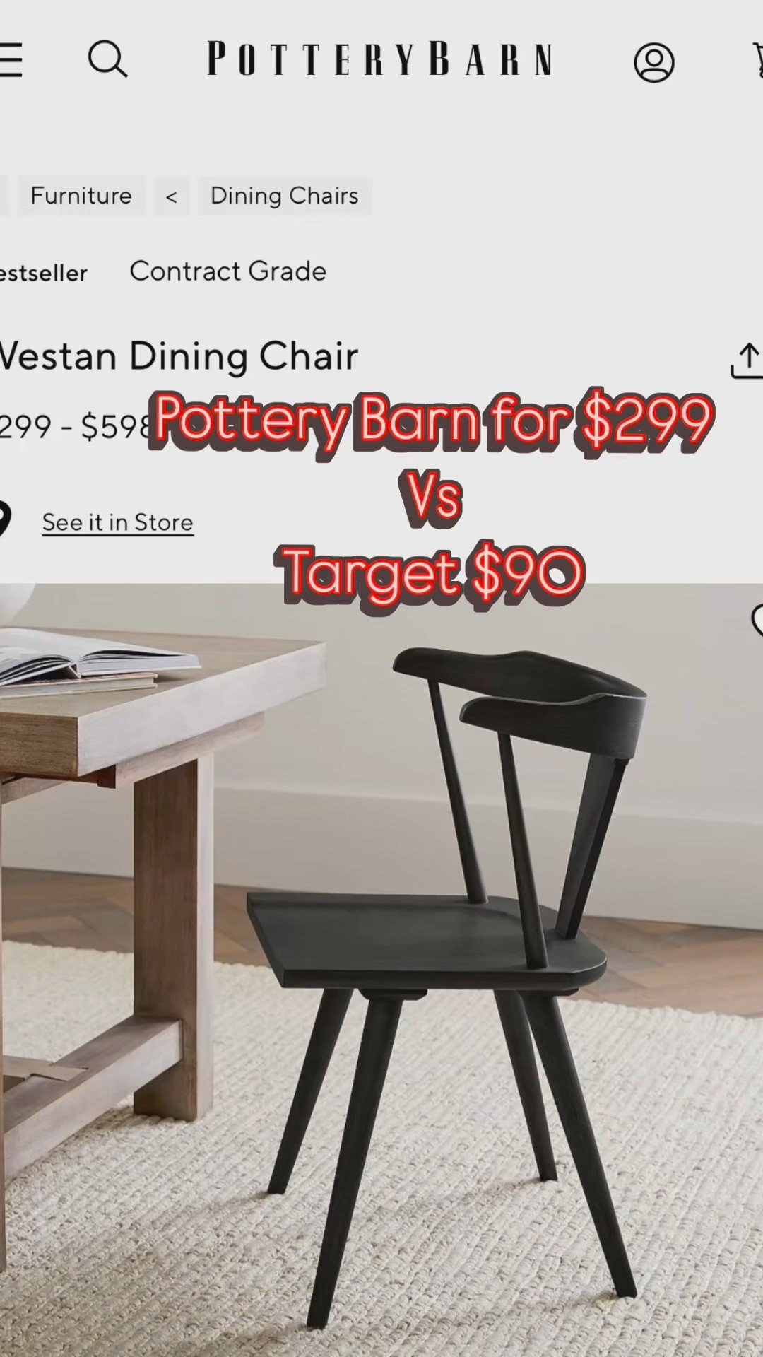 Designer look on a budget 🖤
These Target dining chairs just completely transformed my space — almost identical to Pottery Barn… but for 1/3 of the price! 😍

✨ $90 vs $299
✨ Same style, big savings
✨ Real-life neutral home inspo

#LTKStyleTip #LTKSummerEdit #LTKHome