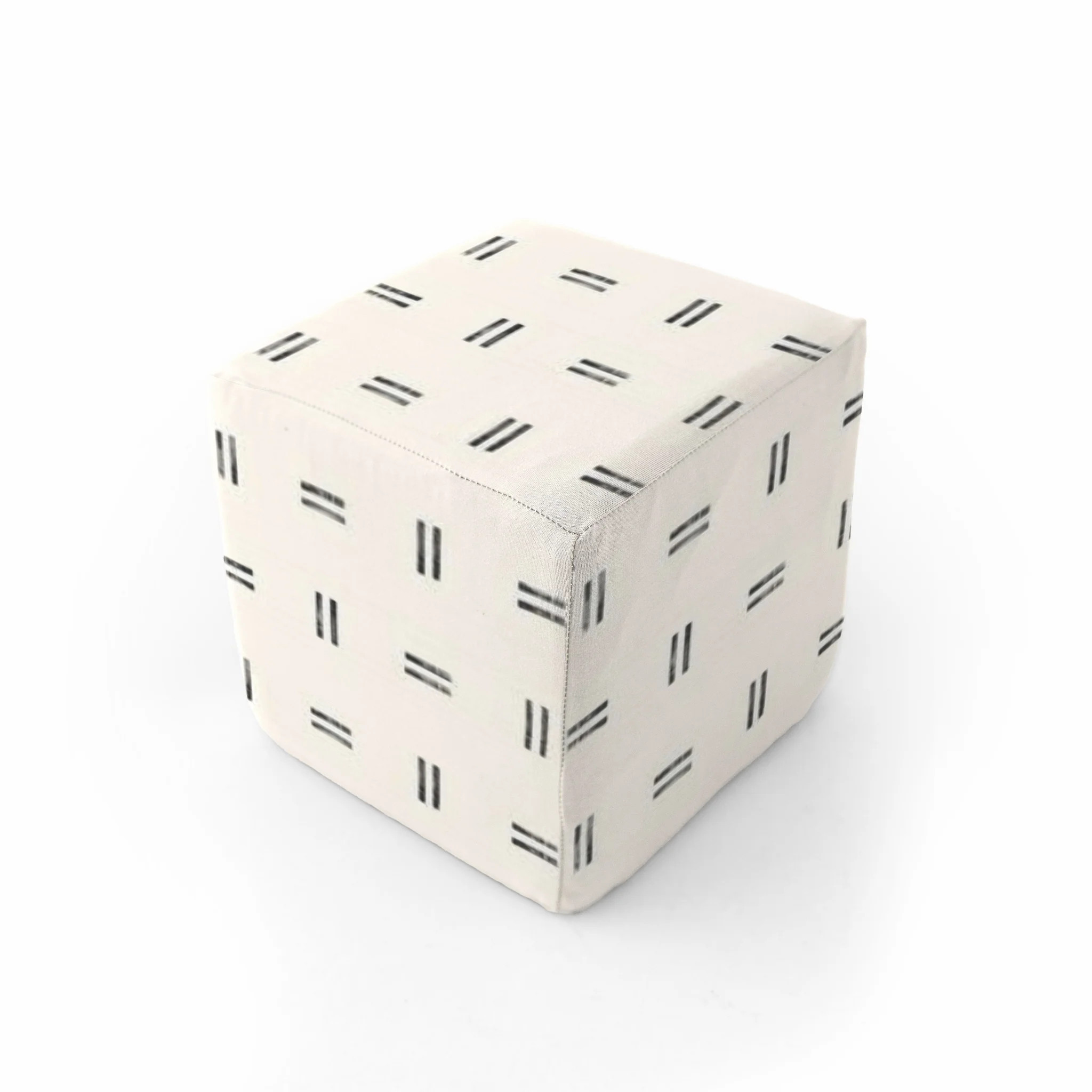 Imperfect | Mudcloth Play Cube | Toki Mats