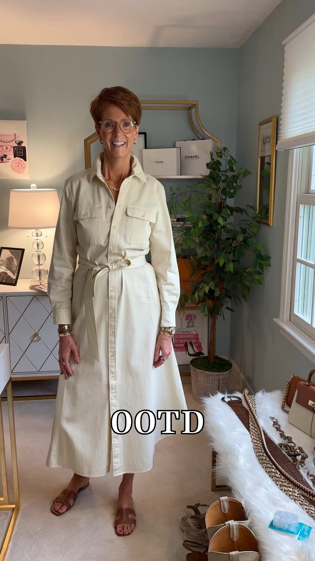 Hi friend! 👋 Thanks for your support! I’m so glad you’re here!
If you're tall, over 40, or just tired of fashion that doesn’t fit your life, you’re in the right place. I share classic, elevated outfit formulas that actually work on tall women (I’m 6’1” for reference!) and help you feel confident getting dressed again.
I am your resource for timeless, elevated fashion for women over 40 (and tall women)
Age: 55
Height: 6’1”
Tops: S/M
Bottoms: 8/10
Dresses: 8/M

Sizing for this video : Ralph Lauren Shirt Dress 8/M

Over 50 fashion, tall fashion, workwear, everyday outfits, timeless outfits, Classic Outfits, everyday style, classic shirt dress, brunch dress, OOTD, spring closet staple, classic staple, timeless dress, 

#LTKStyleTip #LTKWorkwear #LTKSeasonal