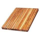 Teakhaus Wooden Cutting Board - Large Wooden Rectangle Carving Board With Hand Grip (24 x 18 x 1.5 I | Amazon (US)