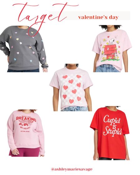 Target, valentines, love, red and pink, hearts, Cupid, sweatshirt, graphic tee

#LTKfindsunder100 #LTKstyletip #LTKfindsunder50
