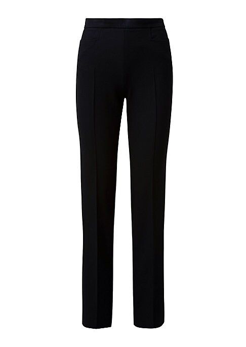 Akris punto Women's Francoise Wool Pants - Black - Size 2 | Saks Fifth Avenue