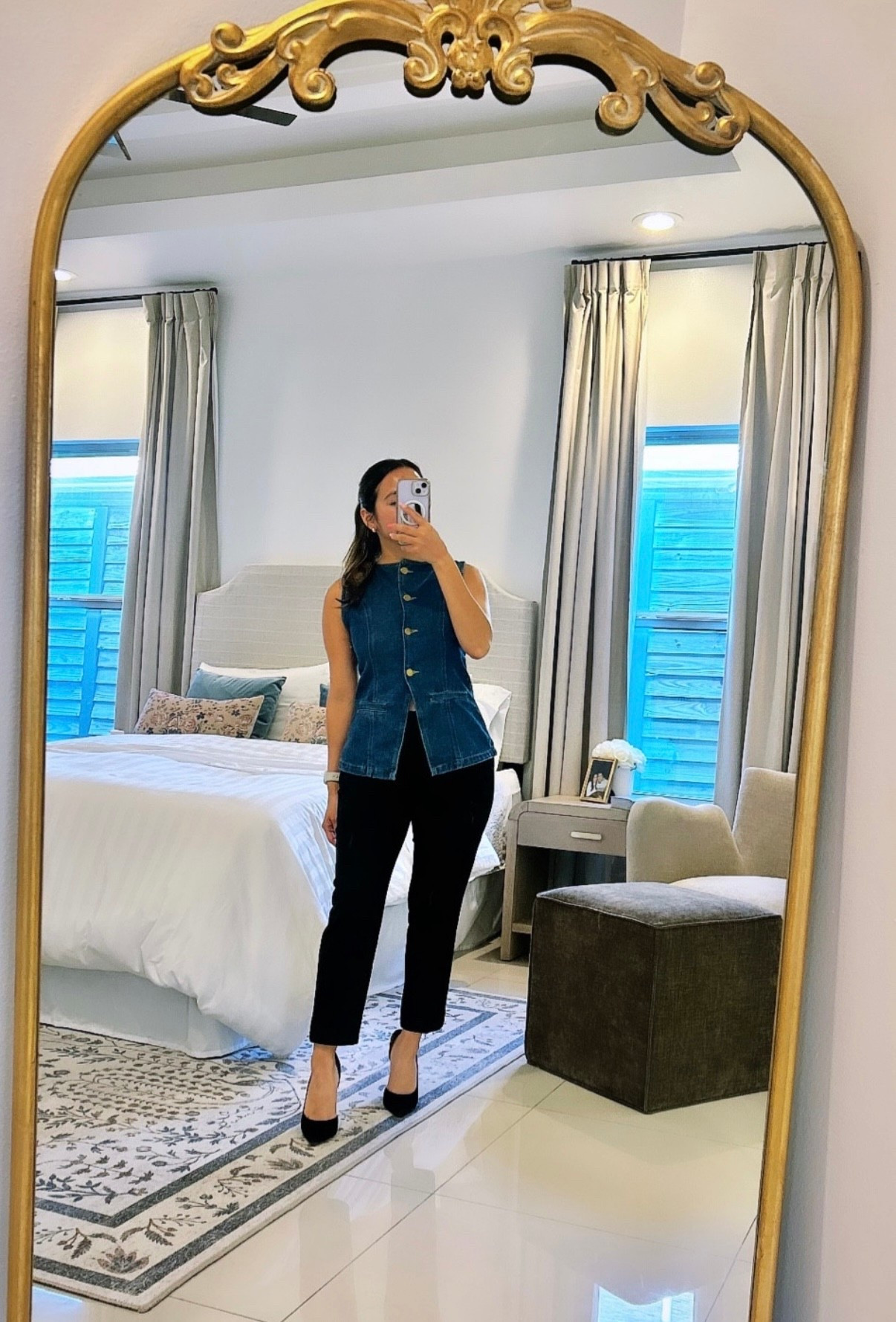 Work outfit. 
Ann Taylor pants size 2p. 
Amazon top XS  

#LTKStyleTip #LTKWorkwear #LTKPetite