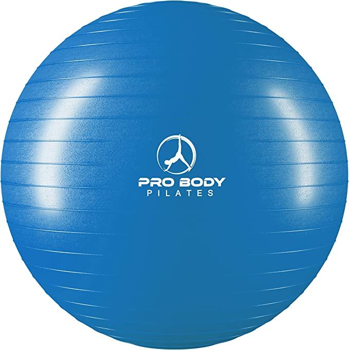 Amazon.com: ProBody Pilates Ball Exercise Ball Yoga Ball, Multiple Sizes Stability Ball Chair, Gy... | Amazon (US)