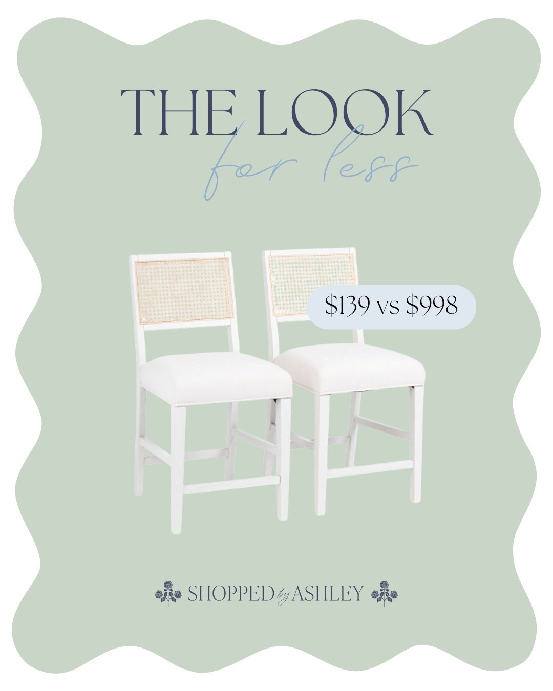 Wow!! These Serena and Lily look for less counter stools are now on clearance! Was $299 for 2, now $139 for 2 😱 plus free shipping with code SHIP89 

TJ Maxx chair, HomeGoods chairs, counter stools, kitchen stools, designer look, white counter stools, white stools, designer inspired, Serena and Lily style 

#LTKHome #LTKSaleAlert