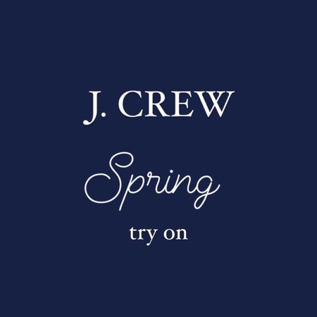 Spring finds from JCrew 

#LTKstyletip #LTKmidsize #LTKsalealert