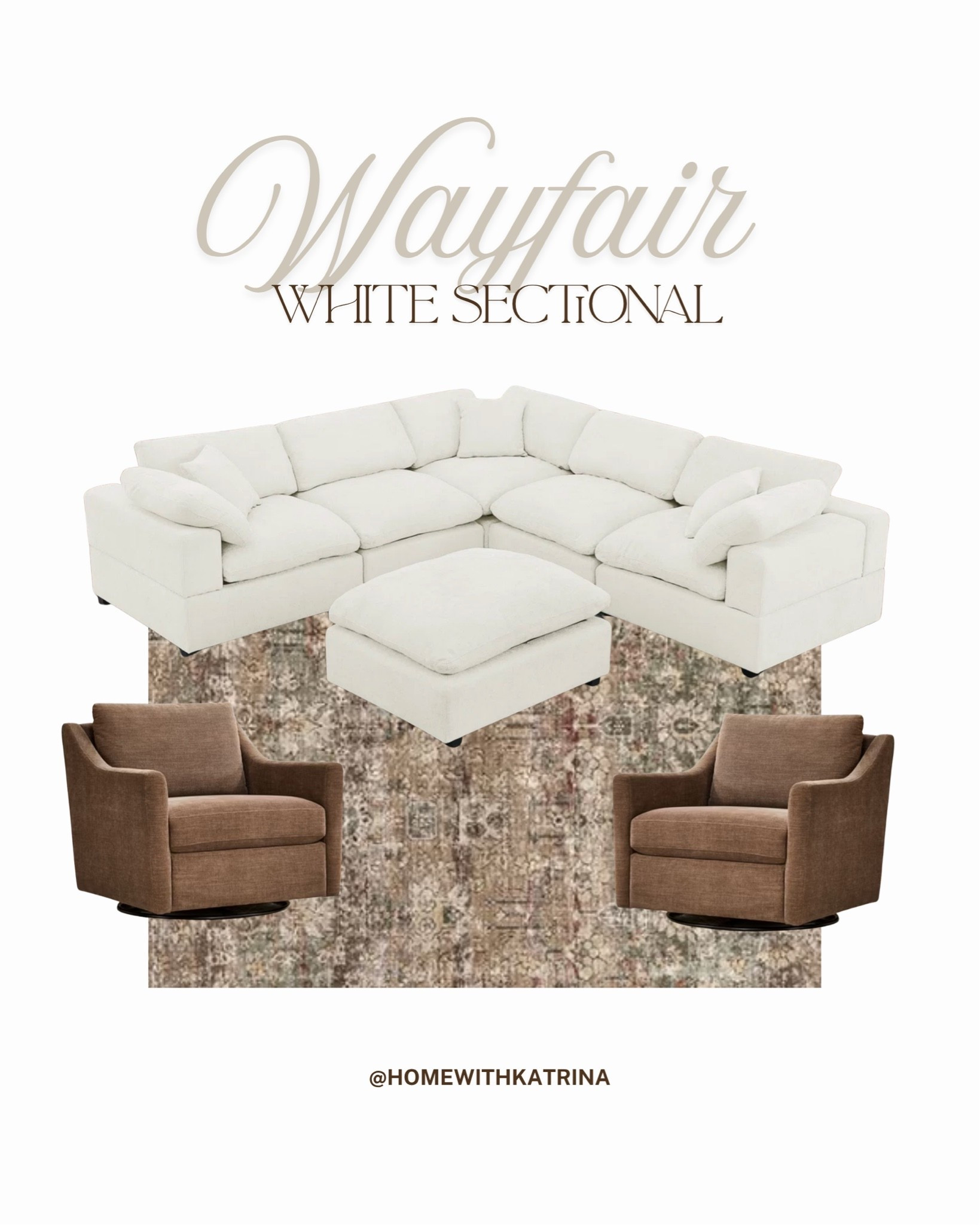 The Wayfair Cloud Couch Everyone Asks About 🤍

I finally found the perfect Wayfair cloud couch dupe that gives my living room that luxury, designer look without the designer price tag. This white modular sectional sofa is comfortable, modern, and makes the entire space feel elevated.

If you're searching for a cloud sectional, modern white couch, or a cozy living room sectional, this is one of my favorite furniture finds. The deep seating and oversized design make it perfect for relaxing, movie nights, and everyday family life.

Save this post if you're planning a living room refresh!

#WayfairCloudCouch #CloudCouchDupe #WayfairFinds #WayfairFurniture #WhiteCouch #WhiteSectional #ModularSectional #ModernLivingRoom #NeutralLivingRoom #LivingRoomIdeas #CozyHome #HomeDecorFinds #LTKFinds
#wayfair #wayfaircreator @Wayfair

#LTKHome #LTKHome #LTKSeasonal #LTKHome