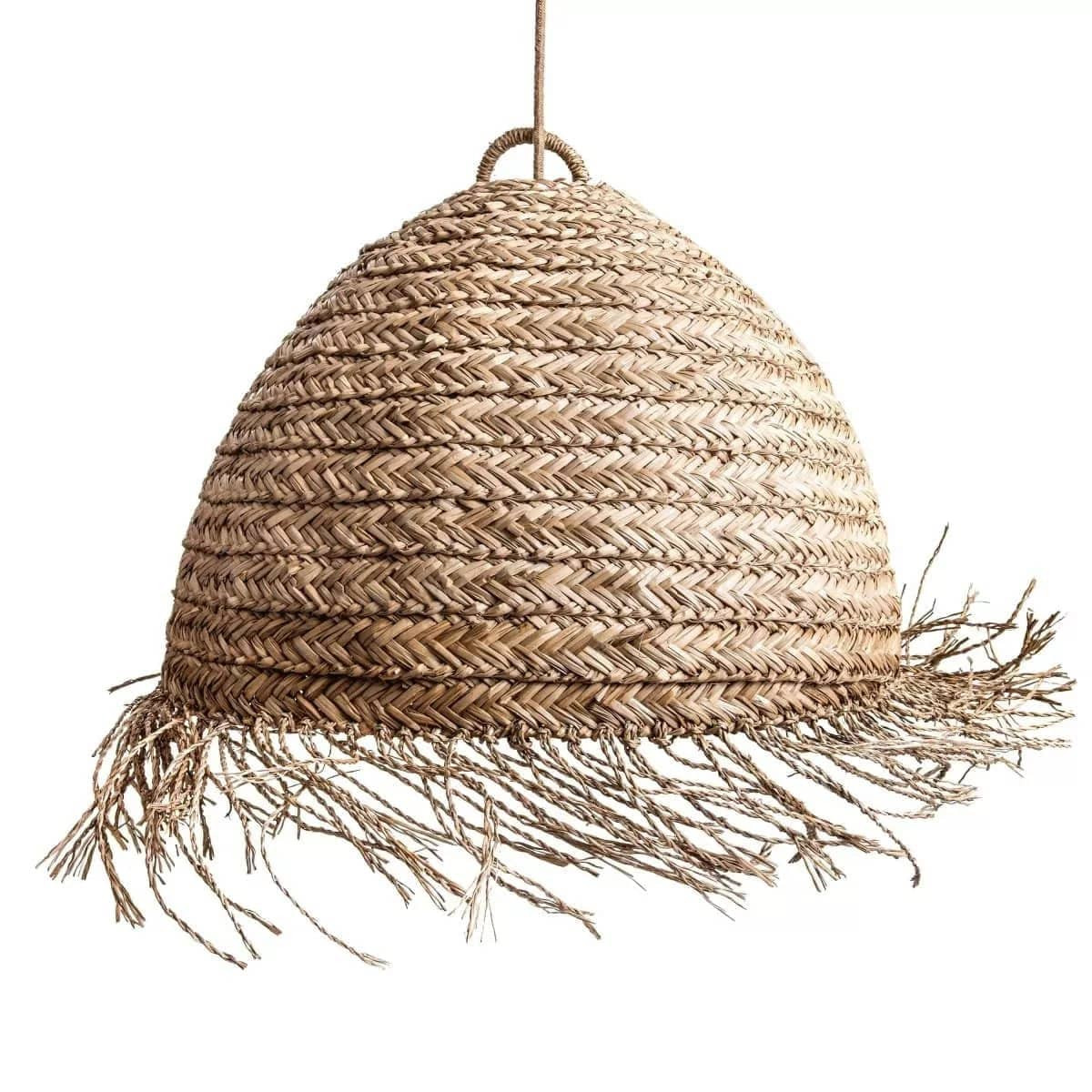 Selene Seagrass Pendant Light | Rowabi