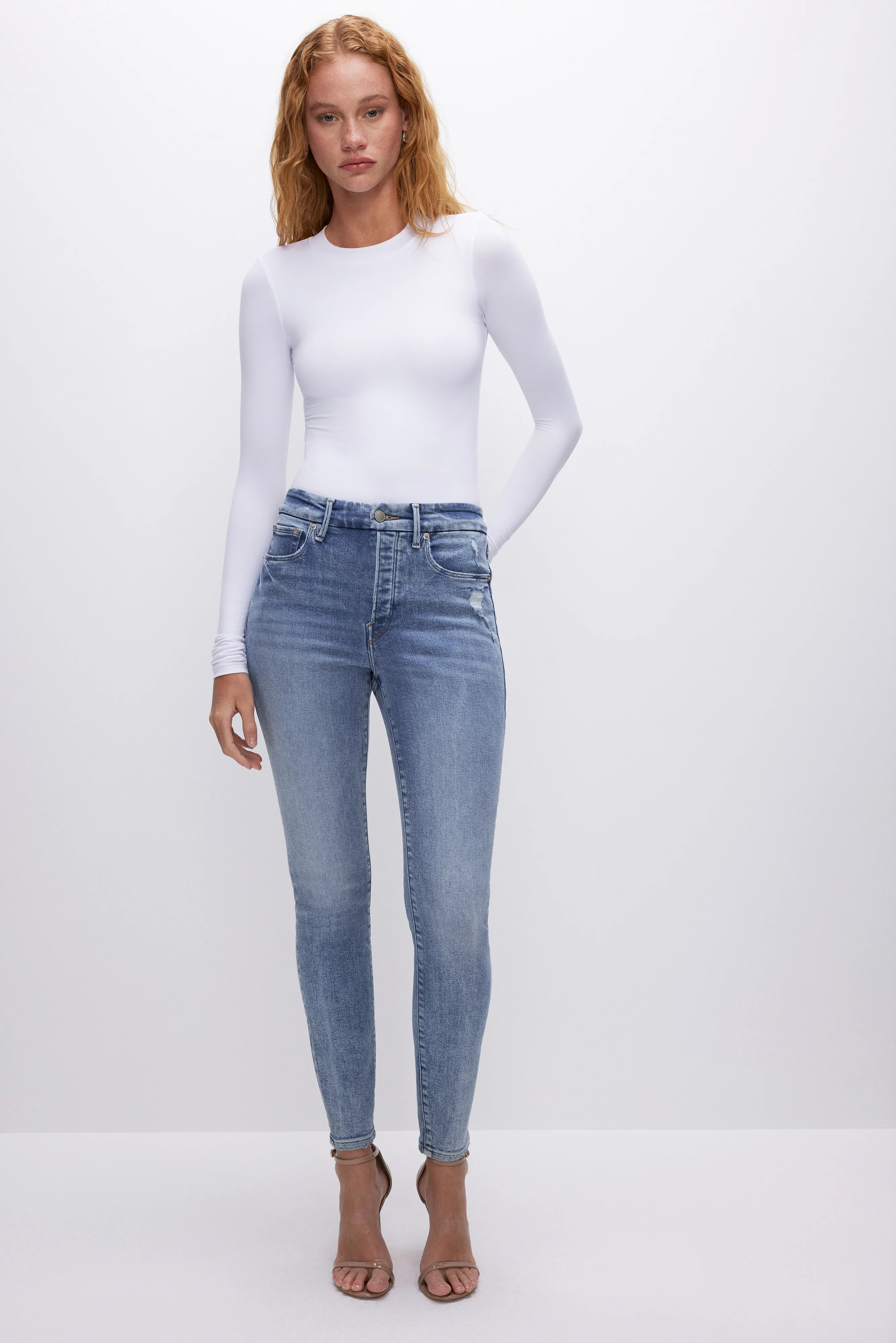 GOOD LEGS SKINNY JEANS | Good American
