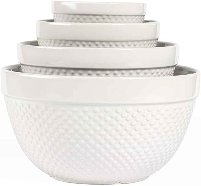 Hobnail 4 Piece, Mixing Bowl Set | Amazon (US)