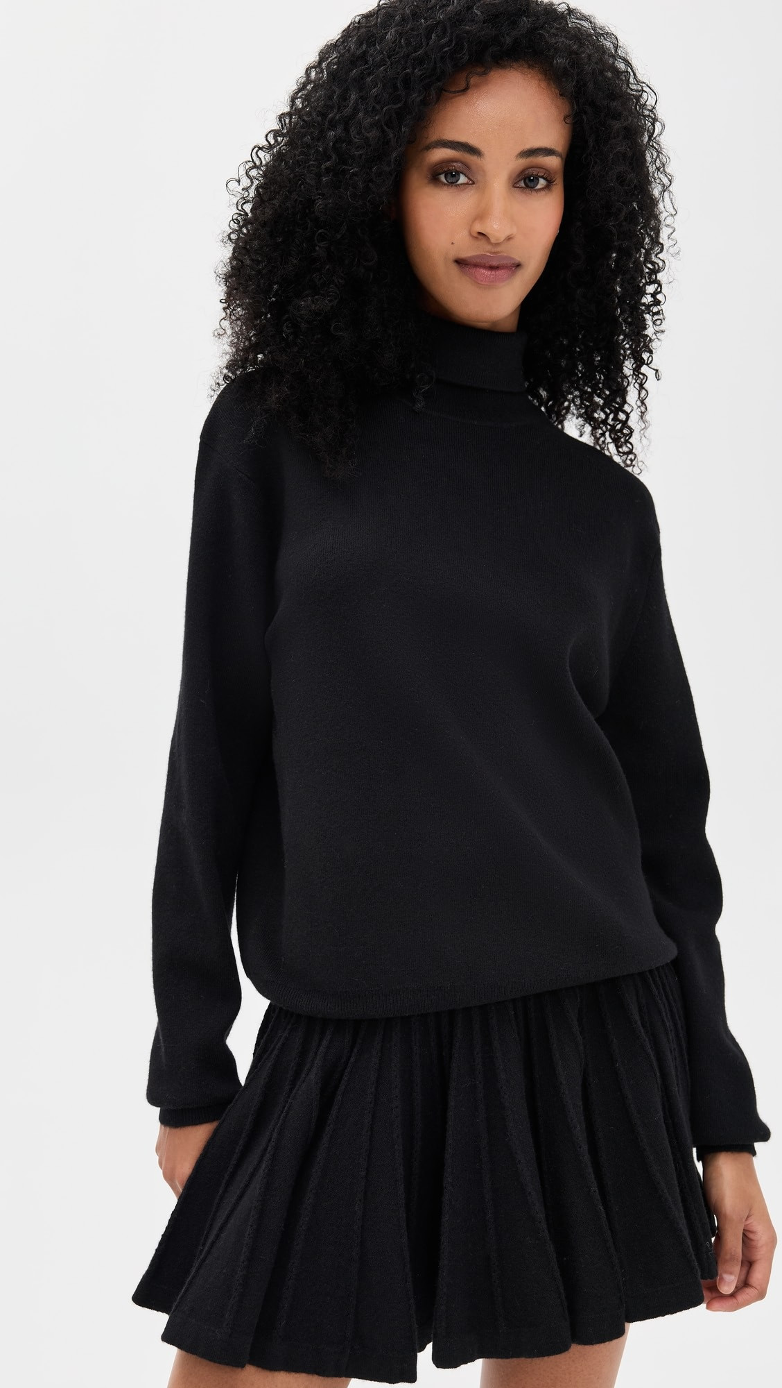 Oversized Turtleneck Sweater 11" | Shopbop