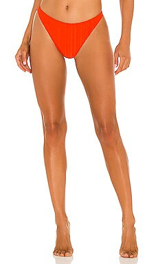 Solid & Striped The Elsa Bikini Bottom in Candy Red from Revolve.com | Revolve Clothing (Global)