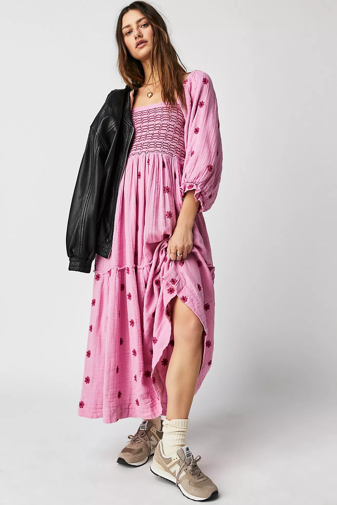 Dahlia Embroidered Maxi Dress - Valentines Day Outfits | Free People (Global - UK&FR Excluded)