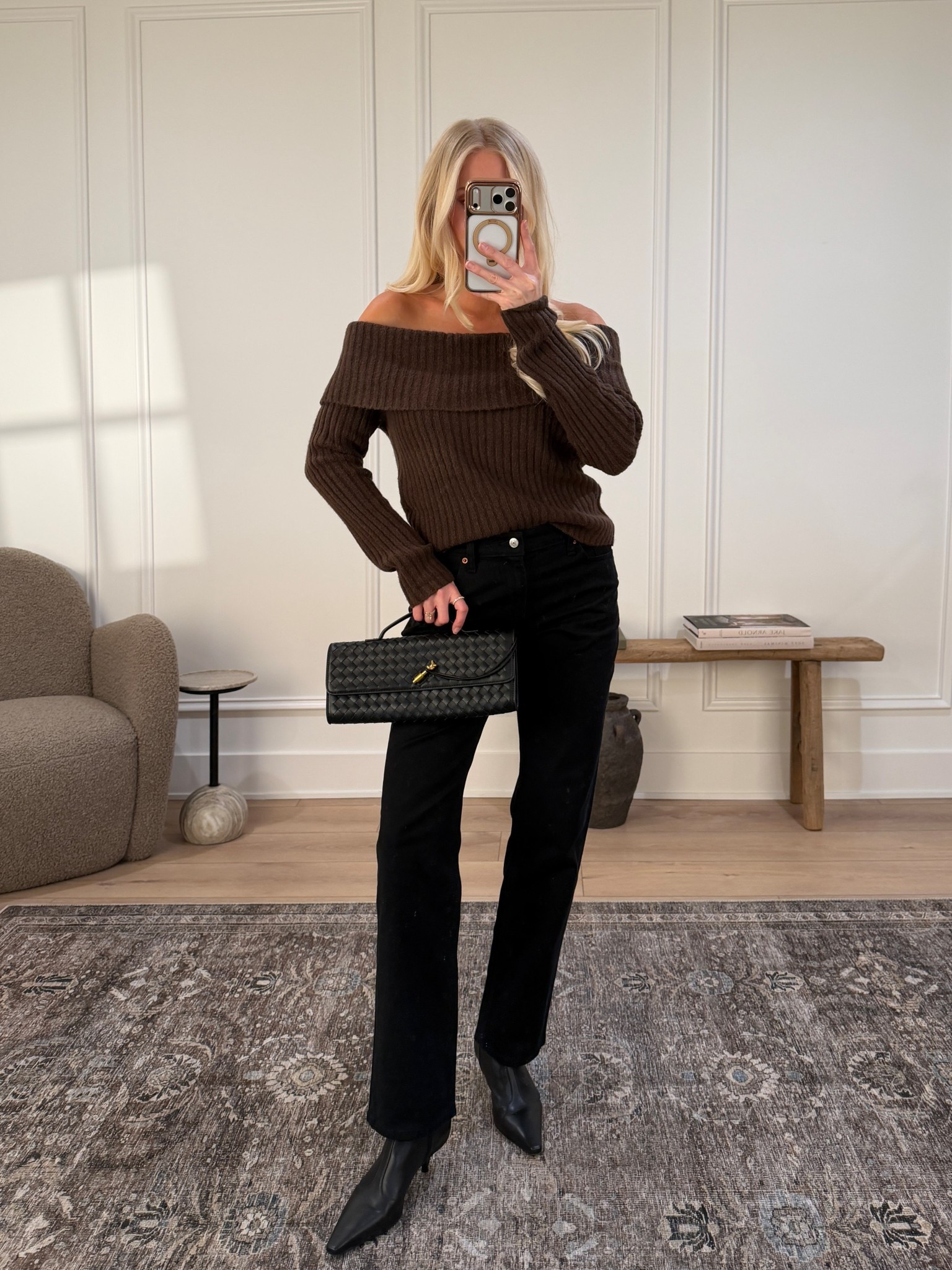 Stack my code AFKATHLEEN for an extra 15% off the Black Friday sale! 

Wearing a medium in sweater, 27 reg in jeans (sized up for pregnancy, runs TTS), boots are true to size.
#KathleenPost 

Black Friday Sale, cyber week, cyber Monday, winter fashion, winter outfit, holiday outfit

#LTKSaleAlert #LTKHoliday #LTKCyberWeek