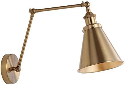 JONATHAN Y JYL7461A Rover 7" Farmhouse Industrial Adjustable Arm Metal LED Wall Sconce Rustic Boh... | Amazon (US)