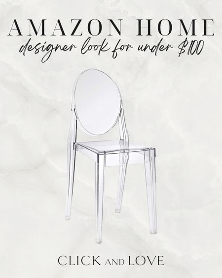 Under $100 dining chair! I love this acrylic look and it’s easy to clean 👏🏼

Dining room, kitchen, dining room chair, acrylic dining chair, dining chair under $100, modern home decor, traditional home decor, interior design, style tip, Amazon, Amazon home, Amazon must haves, Amazon finds, Amazon home decor, Amazon furniture #amazon #amazonhome

#LTKunder100 #LTKhome #LTKstyletip