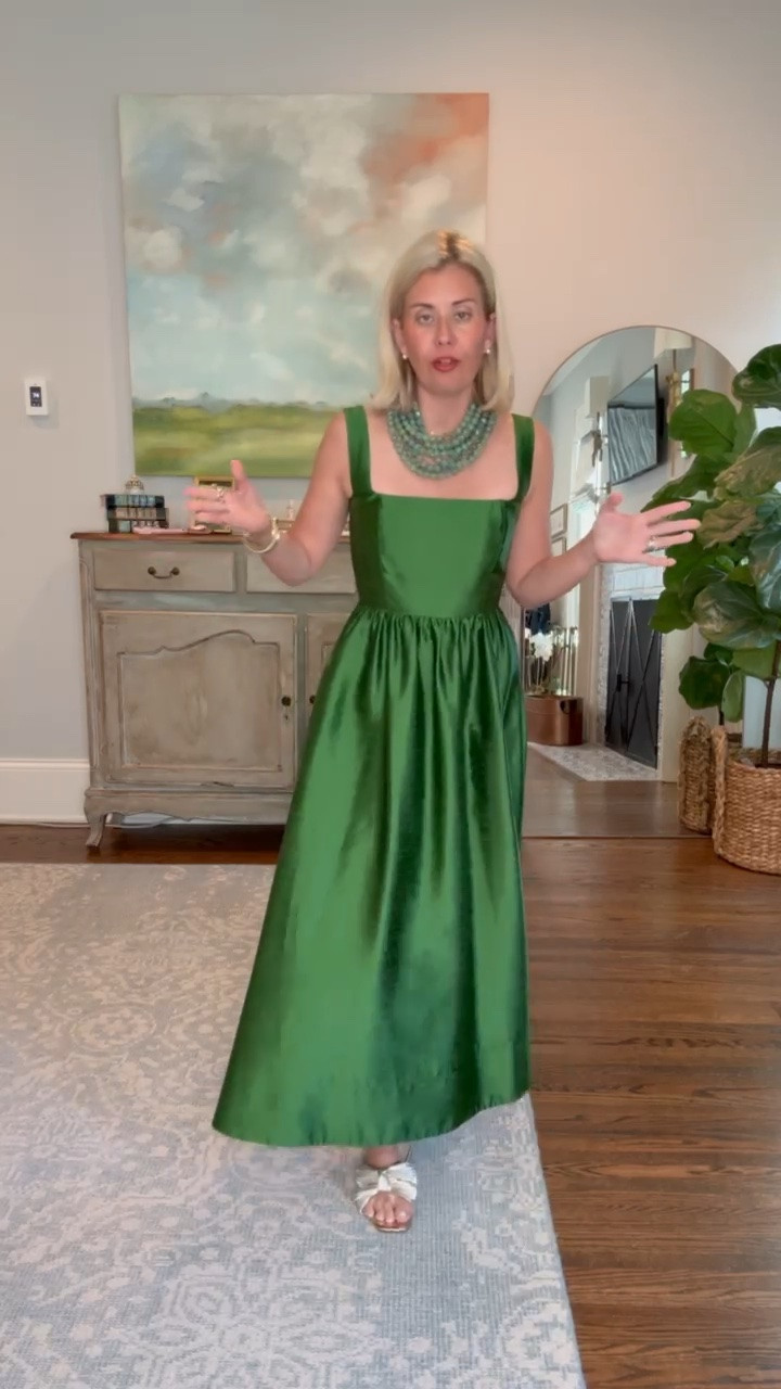 Do you have a wedding or an event that you need an elevated look? This dress fits the bill! I'm in xs dress and 8 shoe tts. *Use code Catherine 20 at Allie + Bess

#LTKootd #LTKWedding #LTKSeasonal