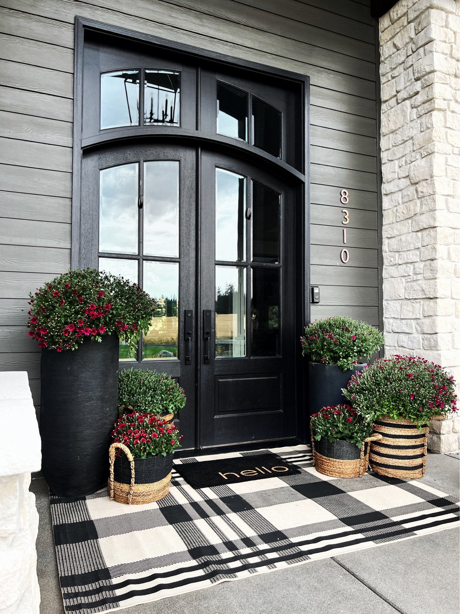 Fall front porch inspo. Fall porch. Fall decor. Seasonal porch. Porch rug. Fall pumpkins. Pumpkin decor. Door mat. Baskets. Fall baskets. Floral baskets  

#LTKSeasonal #LTKhome
