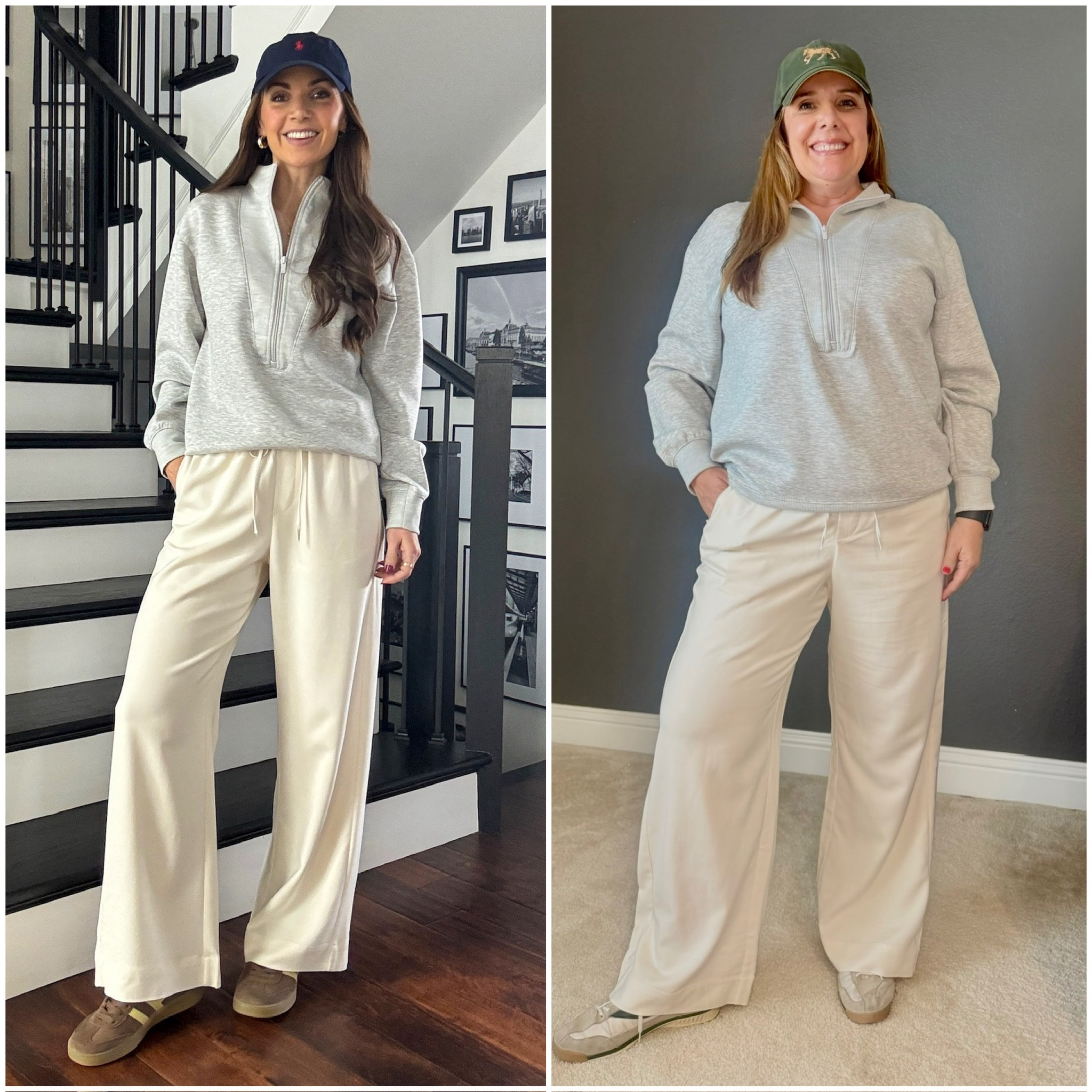 @target 
I am in a small top and bottom 
Kristy is in a XL top and large bottom 