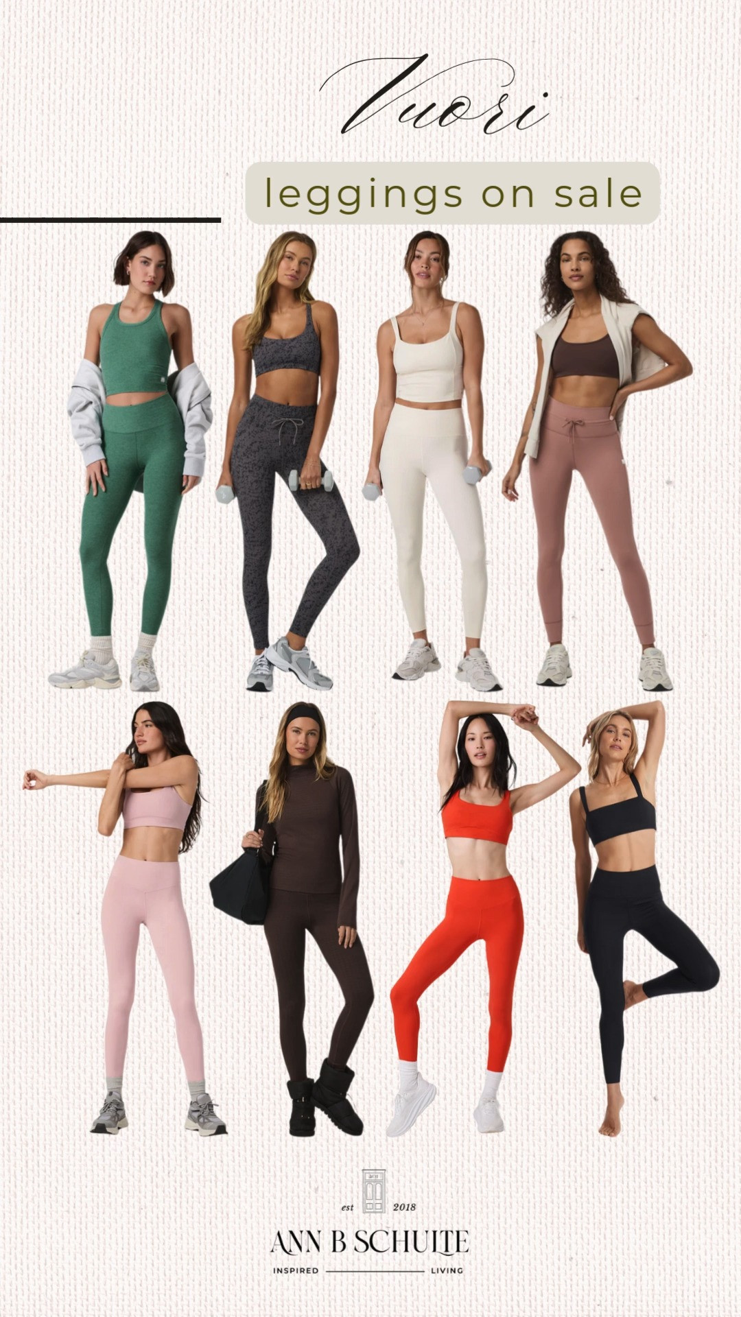 Vuori leggings on sale that feel like a second skin and look effortlessly sleek. Your new go-to for lounging or lunging. 🤍🖤✨ #Vuori #LeggingsOnSale #LTKFit #LTKFashion #Athleisure #StyleInspo #Activewear #ChicComfort #WardrobeRefresh #EverydayStyle 

 #LTKootd #LTKSaleAlert