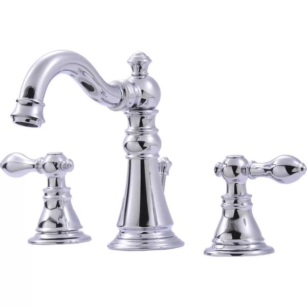 UF55110 Widespread Bathroom Faucet with Optional Pop-Up Drain Assembly | Wayfair North America