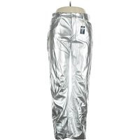 Abercrombie & Fitch Casual Pants - High Rise: Silver Bottoms - Size 14 | ThredUp (US)