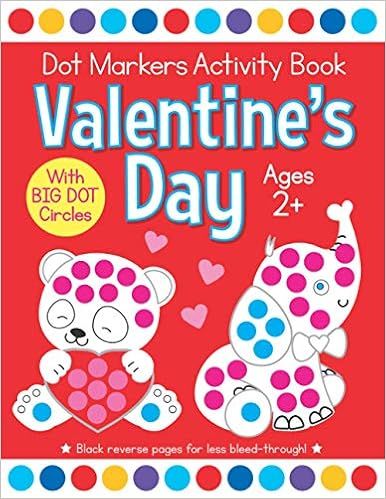 Valentine's Day Dot Markers Activity Book for Ages 2+: Easy Big Dots for Toddler and Preschool Ki... | Amazon (US)