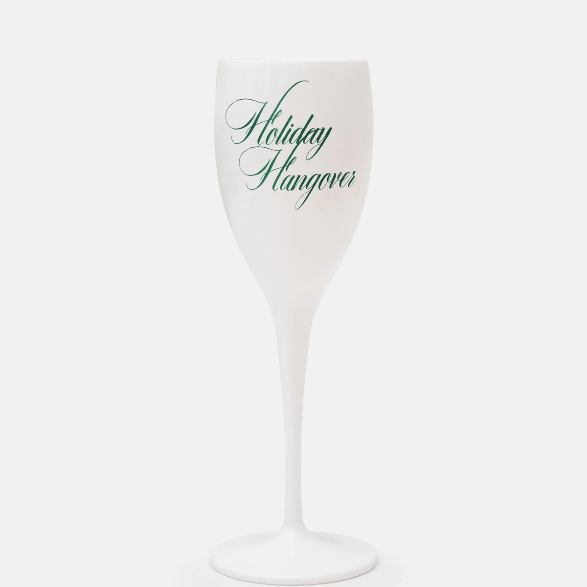 Holiday Hangover Plastic Champagne Flutes (Set of 2) | Tart By Taylor
