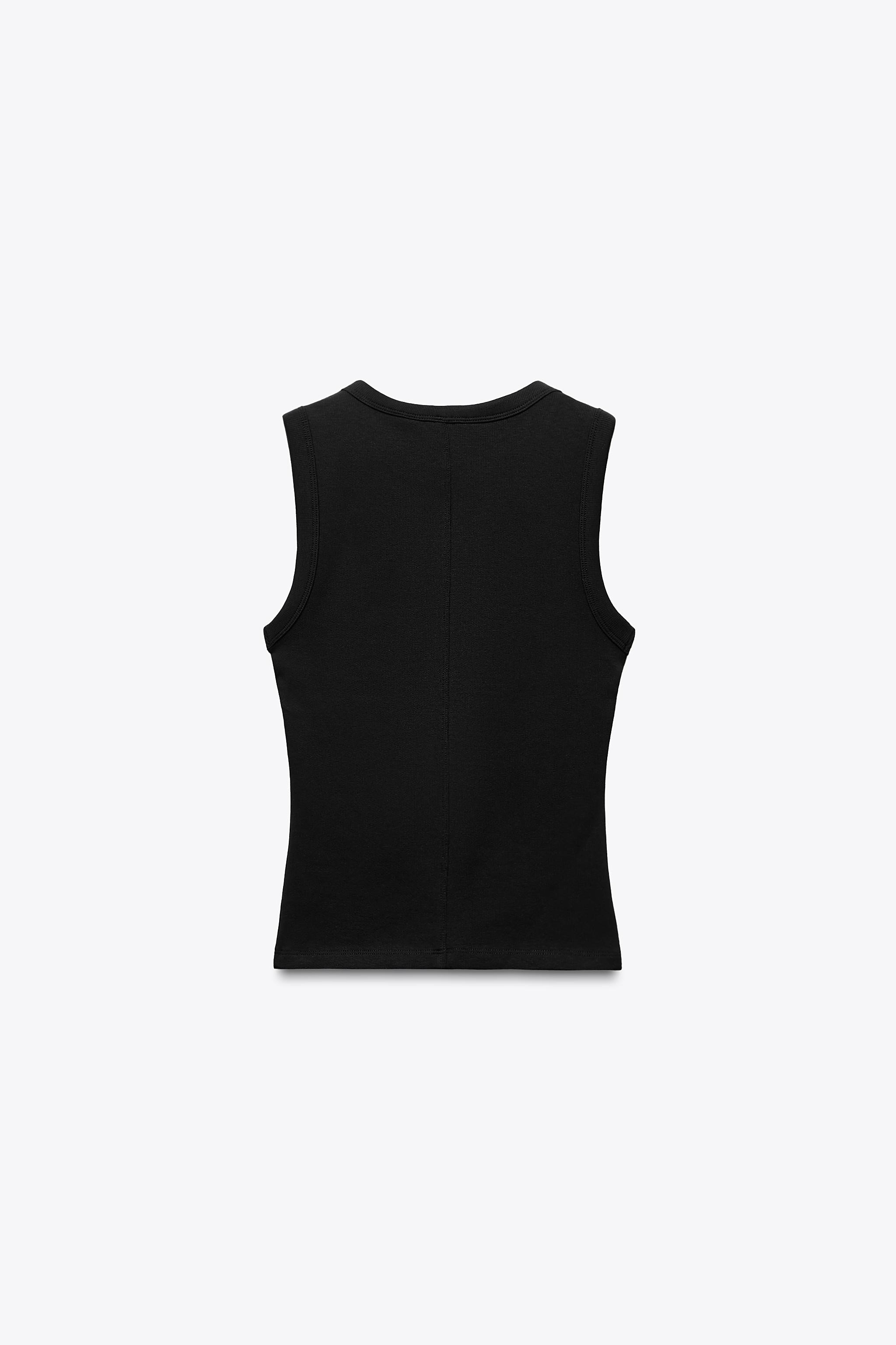 RIBBED TOP | Zara UK