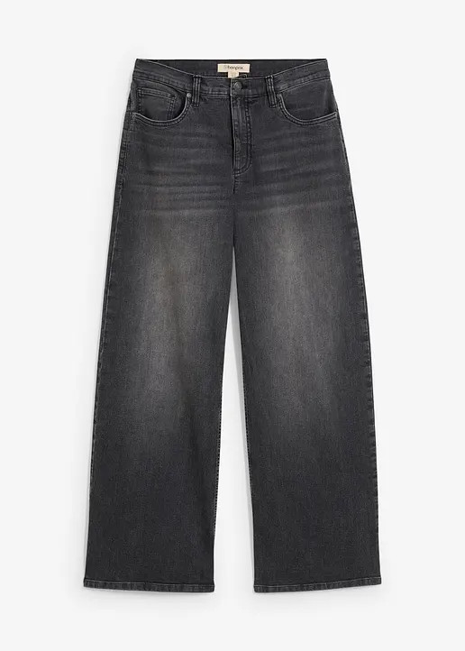 Wide-Leg-Jeans, High Waist | Bonprix DE