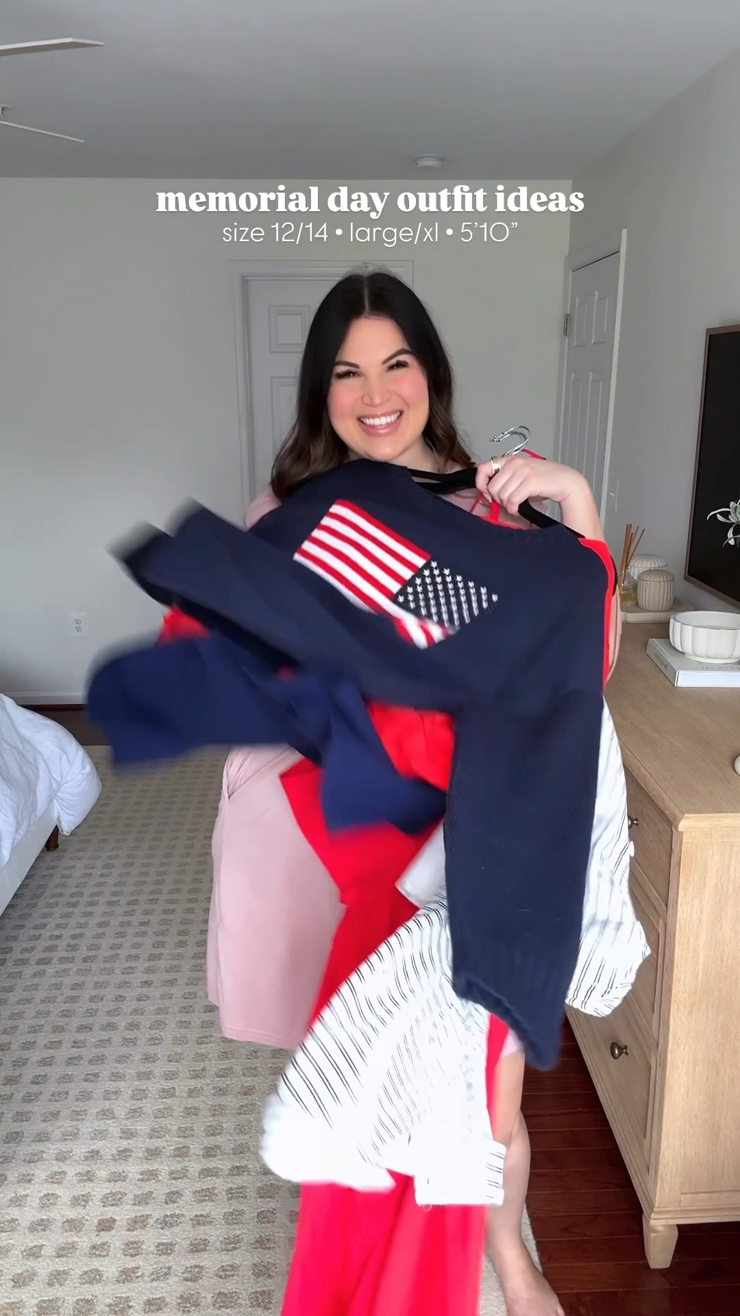 Midsize memorial outfits from Target! Lots of items are currently on sale too : 40% off dresses, tops, skirts + shorts!

Navy Tank - xl
White skirt - large 
Red dress - large 
Stripe tank - large (love but top is puckering in bust) 
Navy skirt - large
Sweater - size xl
Shorts- size xl


summer sale, target style, midsize fashion, Memorial Day sale, target, midsize, midsize outfits, Memorial Day, target haul 



#LTKSaleAlert #LTKSeasonal #LTKMidsize