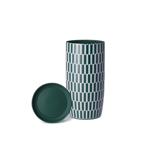 Simple Modern Insulated Travel Coffee Mug 360° Lid | 16oz | Striped | Amazon (US)