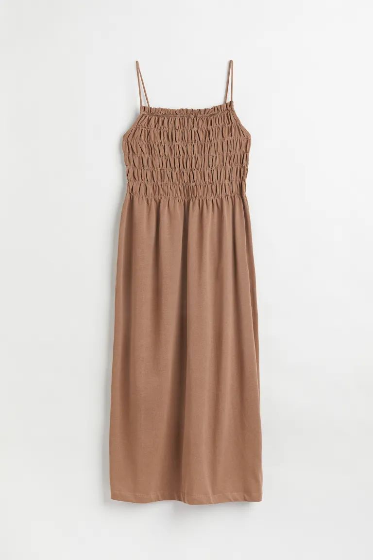 Smocking-detail dress | H&M (US + CA)