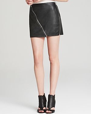 Sanctuary Perforated Faux Leather Mini Skirt | Bloomingdale's (US)