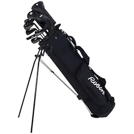 Robin Golf The Essentials Men's Set - Complete Golf Clubs for Men 5'6"-6'2", Matte Black | Amazon (US)