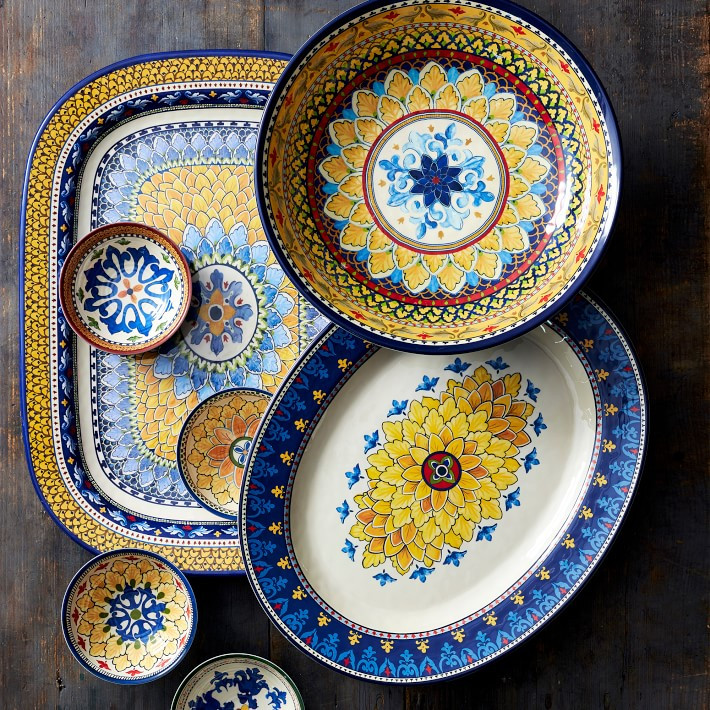 Sicily Outdoor Melamine Large Rectangular Platter | Williams-Sonoma