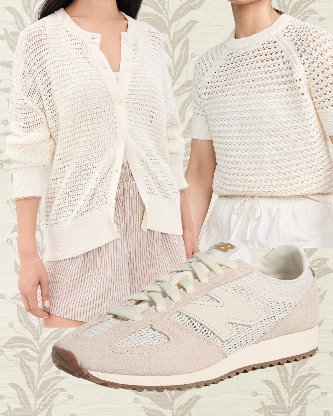 Textured sneakers!