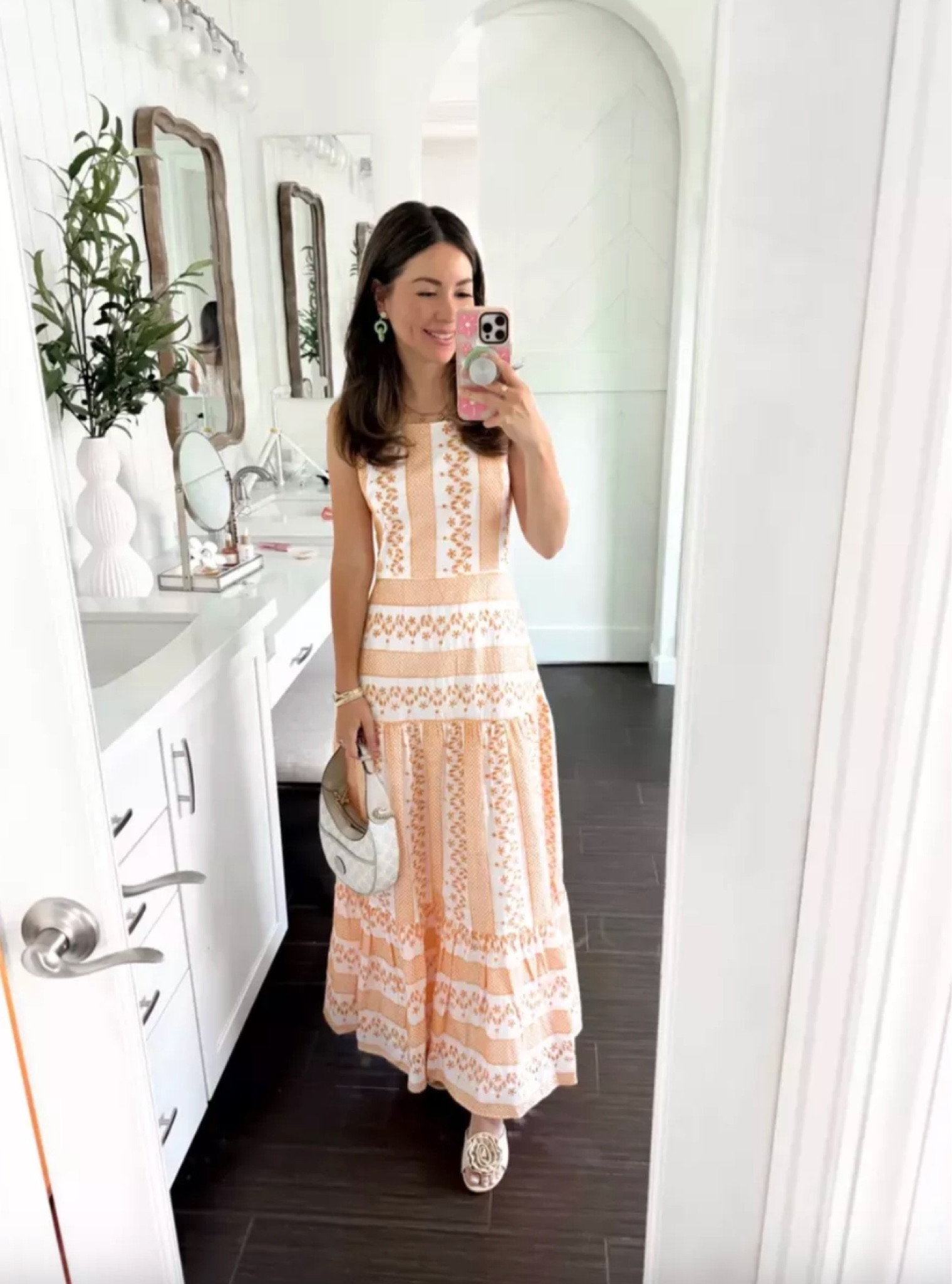 Summer dress - colorful outfits - maxi dress inspo - Gucci purse - Sunday brunch outfit - garden party style - spring dress - wedding guest dress

#LTKStyleTip #LTKWedding