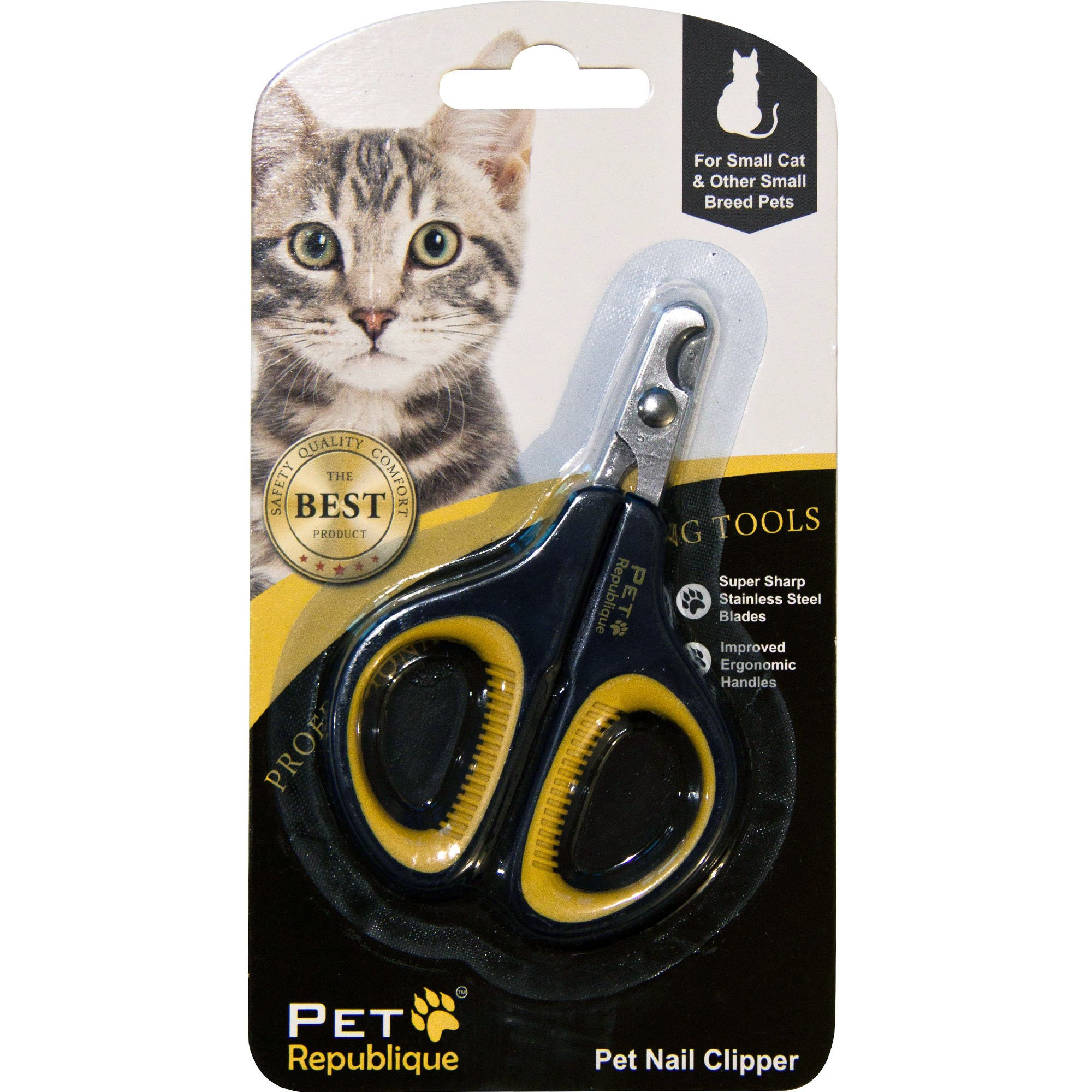 Cat Nail Clipper by Pet Republique – Professional Stainless-Steel Claw Clipper Trimmer for Cats... | Amazon (US)
