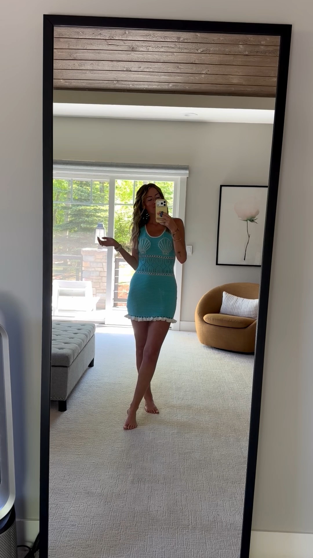 Fairy season crochet coverup dress for pool and beach days 
Perfect for your next resort or summer vacation