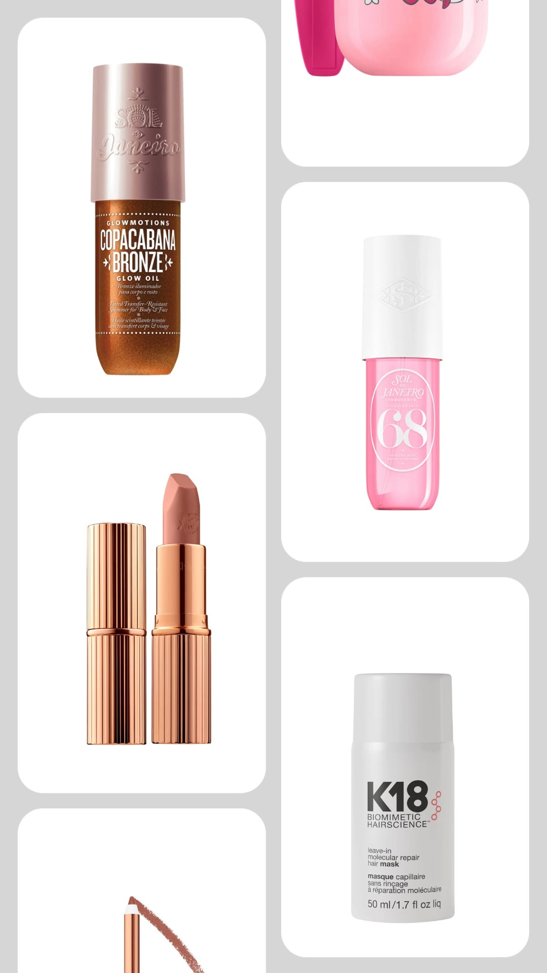 Sephora sale top picks! 

Nars Blush - shade Orgasm X
Charlotte Tilbury lip pencil - iconic nude
Charlotte Tilbury lipstick - Kim K.W.



#LTKxSephora #LTKbeauty #LTKsalealert