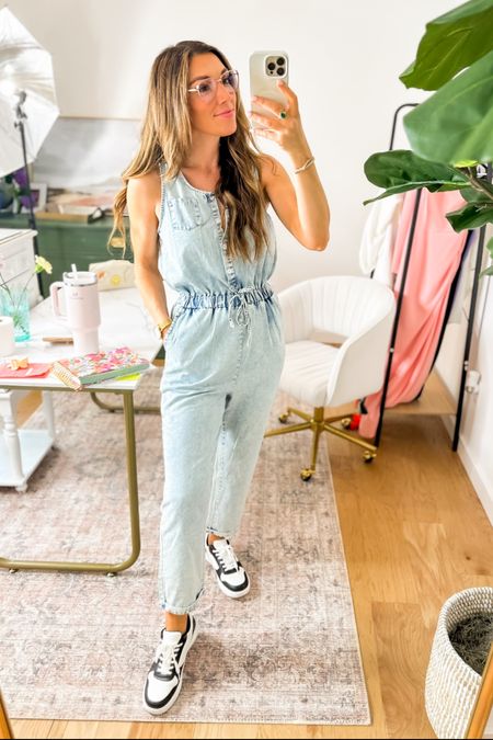 This jumpsuit is MADE FOR SUMMER! 
Wearing XS! Fits oversized naturally. 

#LTKstyletip #LTKFind #LTKunder50