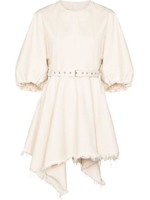 balloon sleeve mini dress | Farfetch (US)