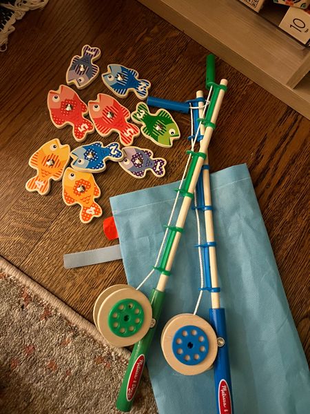 My two year is loving this fishing game. Easy to travel with too!

#LTKfamily #LTKGiftGuide #LTKkids