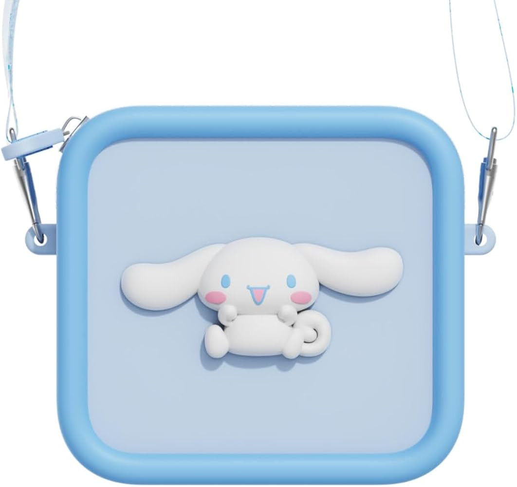 Kidamento Cinnamoroll Soft Silicone Camera Case Durable and Adorably Stylish Bag - Adjustable Sof... | Amazon (US)