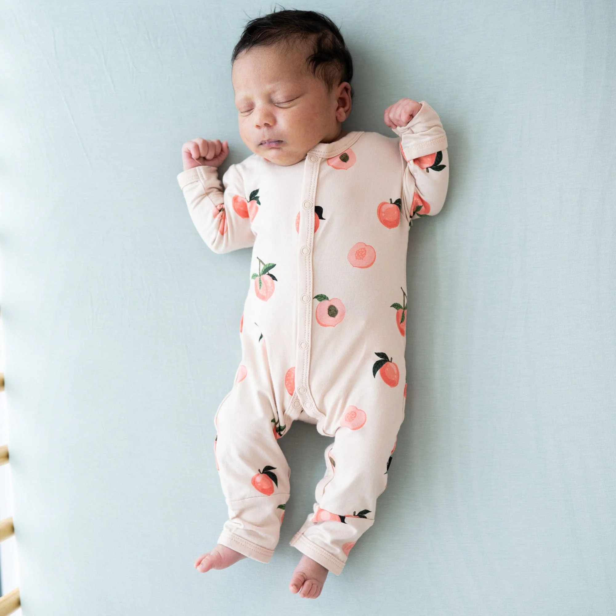 Romper in Peach | Kyte BABY
